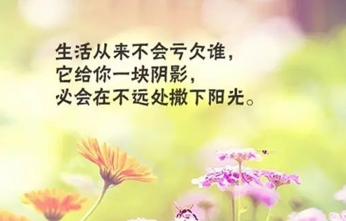 早安励志正能量的句子