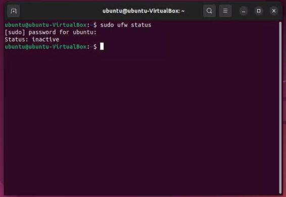 如何禁用Ubuntu系统的防火墙-禁用Ubuntu系统防火墙的方法